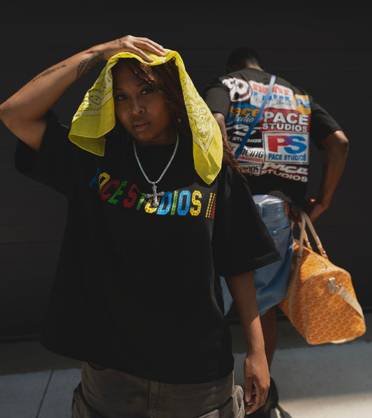 Vegas Strip Tee Black