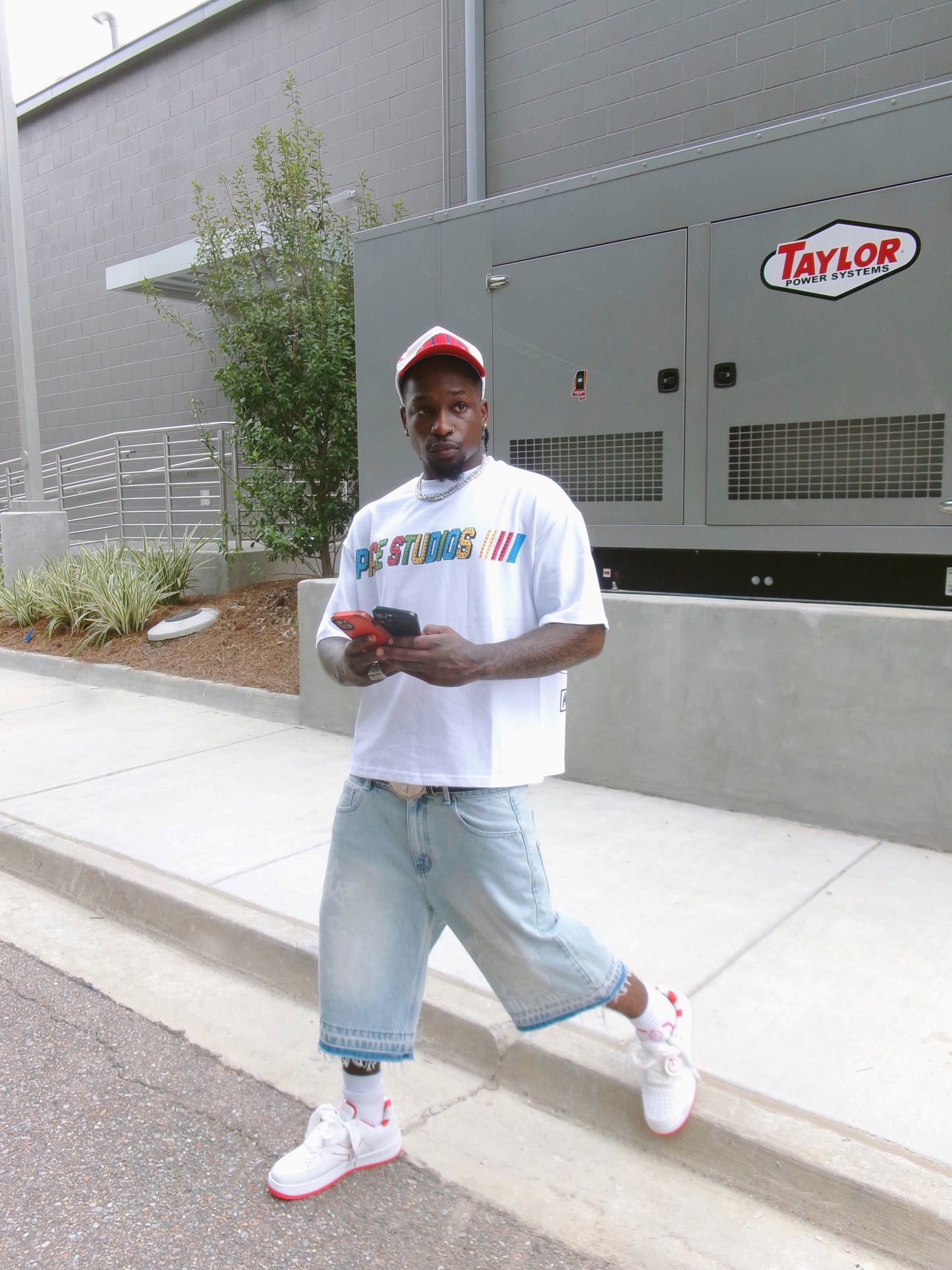 Vegas Strip Tee White